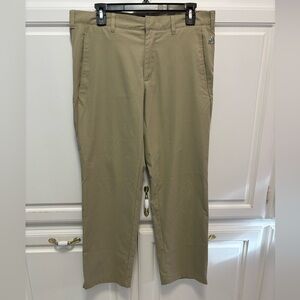 Adidas Stretch Grip Waist Athletic Sport Golf Khaki Pants Men’s Size 32X30